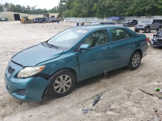 TOYOTA COROLLA BA 2009 jtdbl40e19j037035