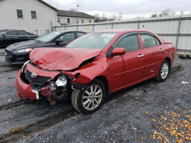 TOYOTA COROLLA 2009 jtdbl40e19j040730