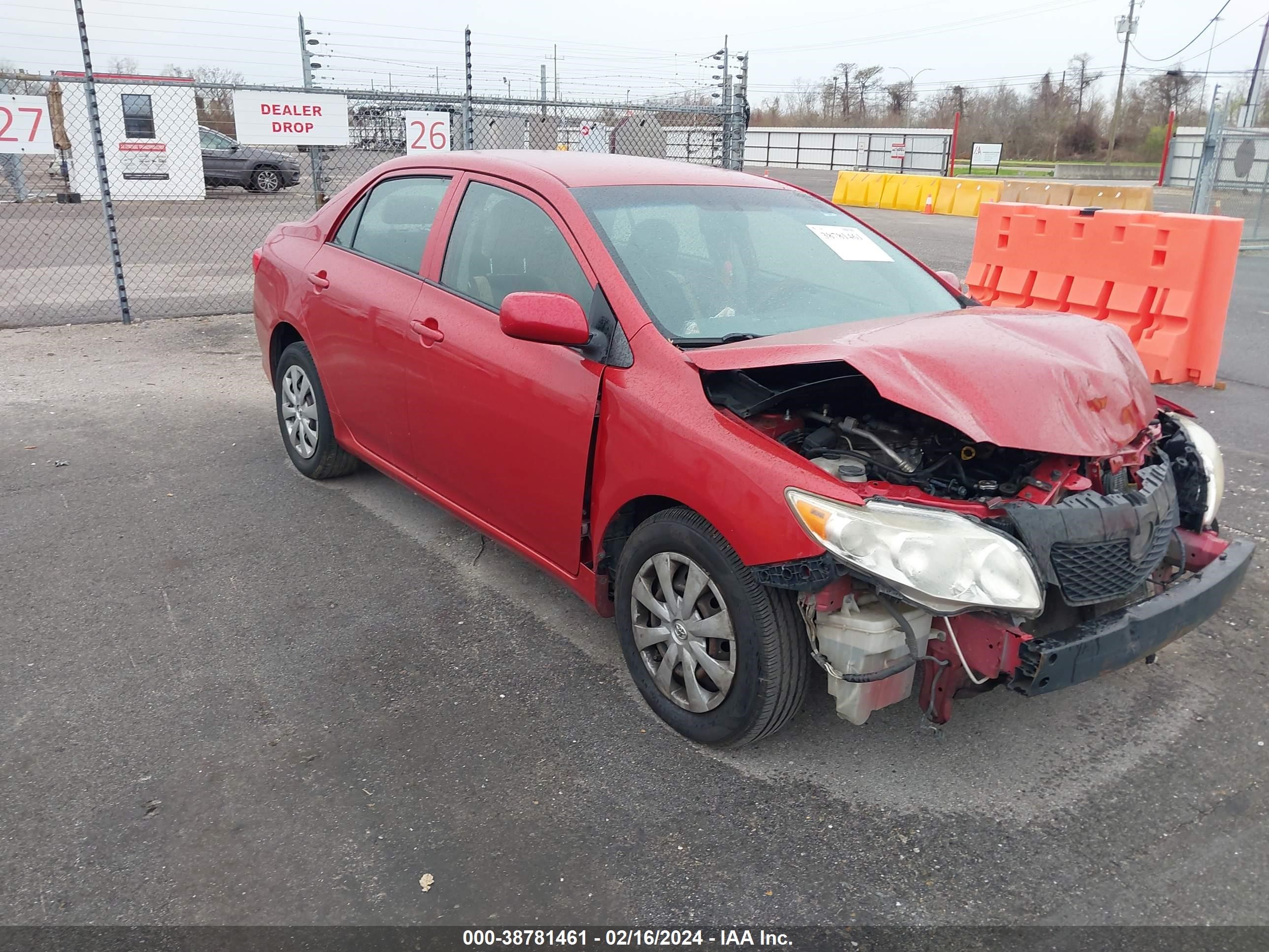 TOYOTA COROLLA 2009 jtdbl40e19j050903