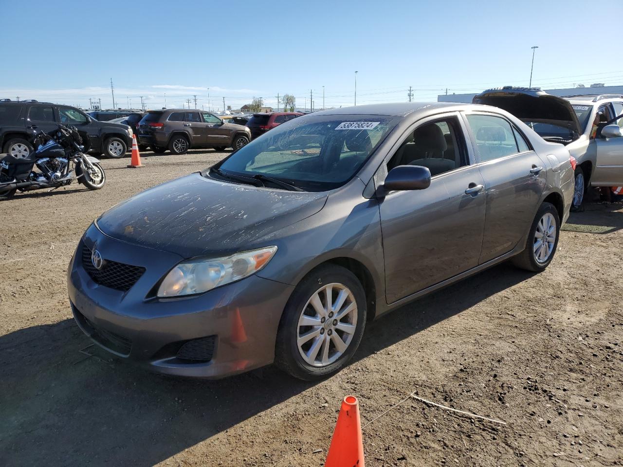 TOYOTA COROLLA 2009 jtdbl40e19j051307