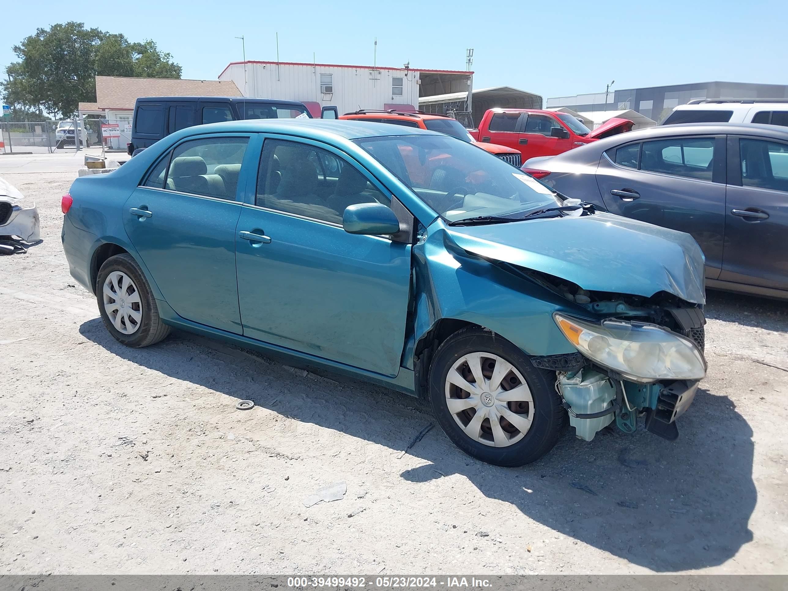 TOYOTA COROLLA 2009 jtdbl40e299068182