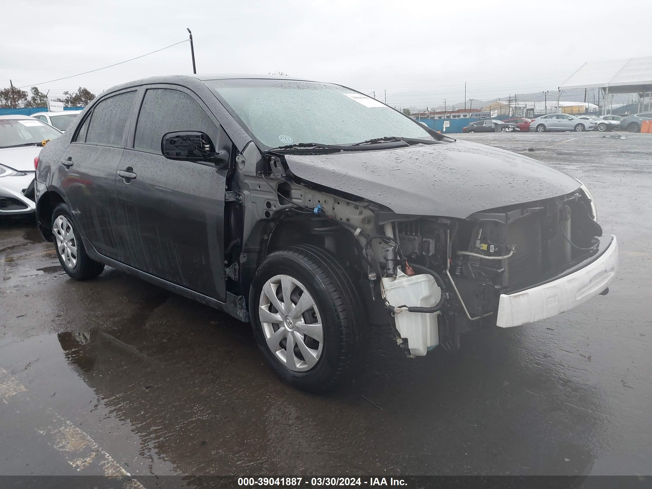 TOYOTA COROLLA 2009 jtdbl40e299079148