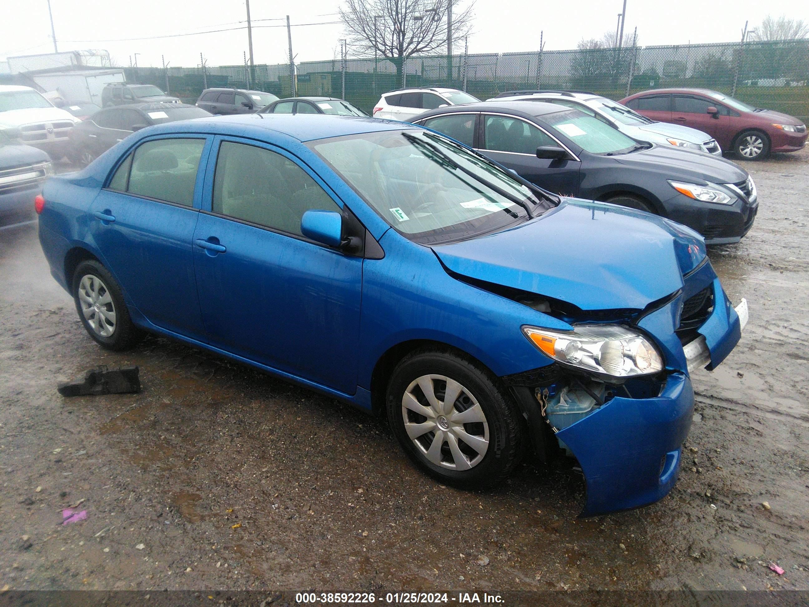 TOYOTA COROLLA 2009 jtdbl40e299094765