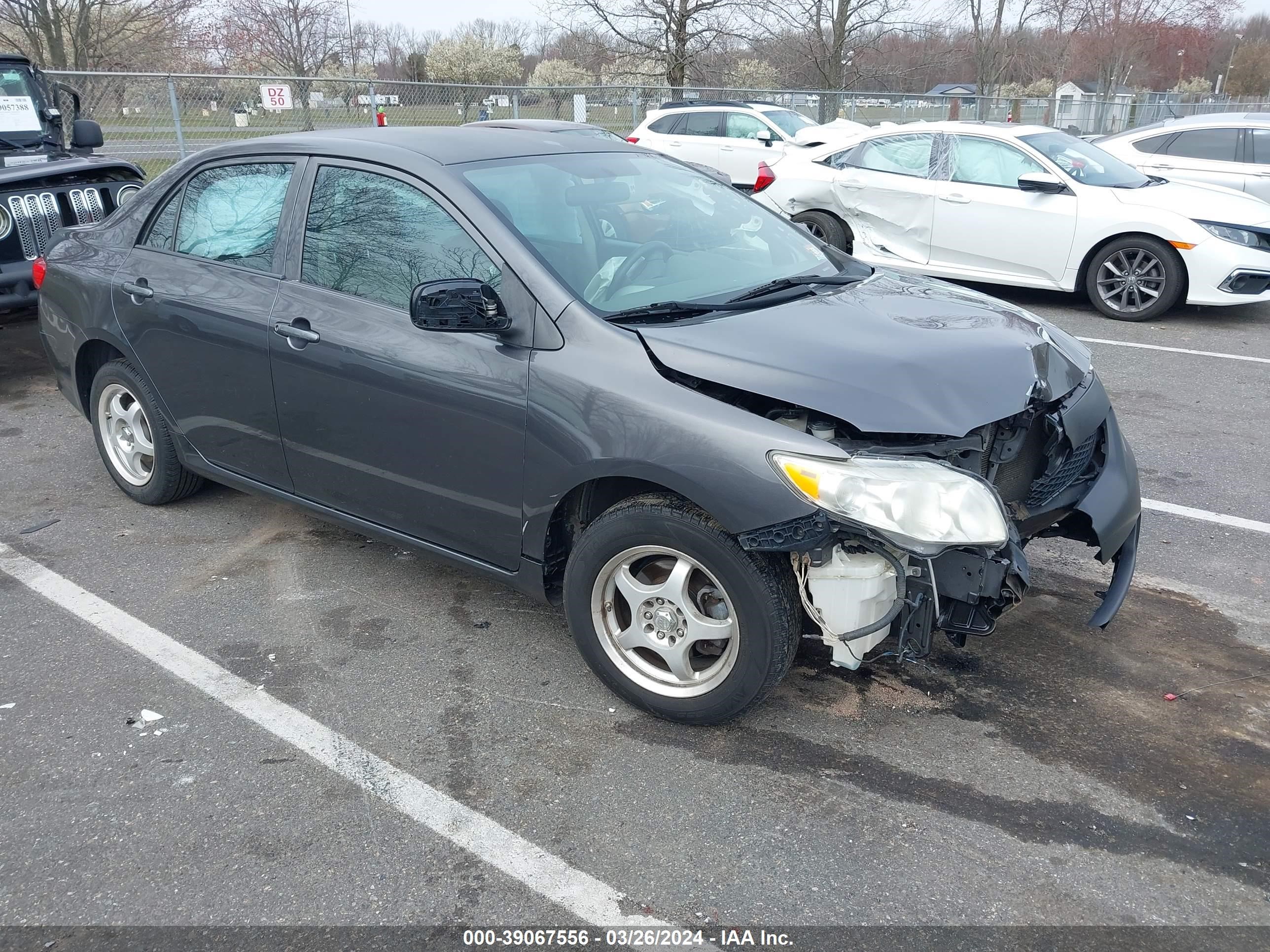 TOYOTA COROLLA 2009 jtdbl40e399038737