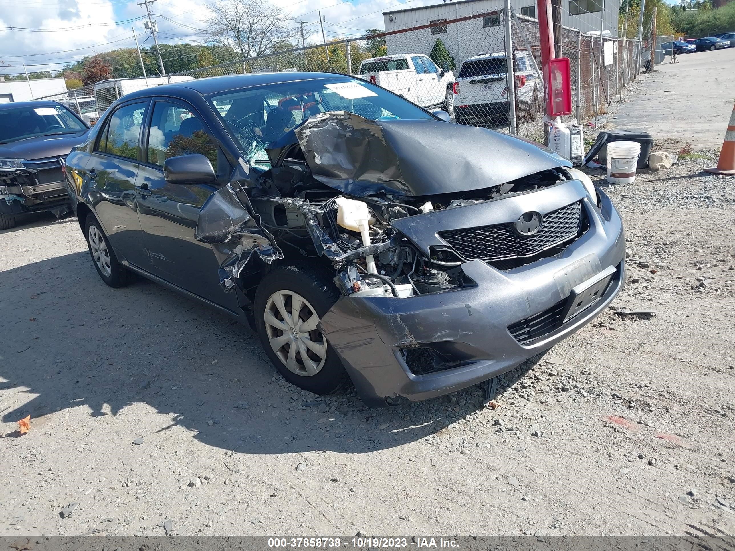 TOYOTA COROLLA 2009 jtdbl40e399060222