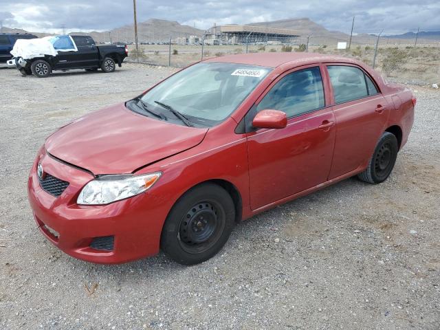 TOYOTA COROLLA BA 2009 jtdbl40e399079255