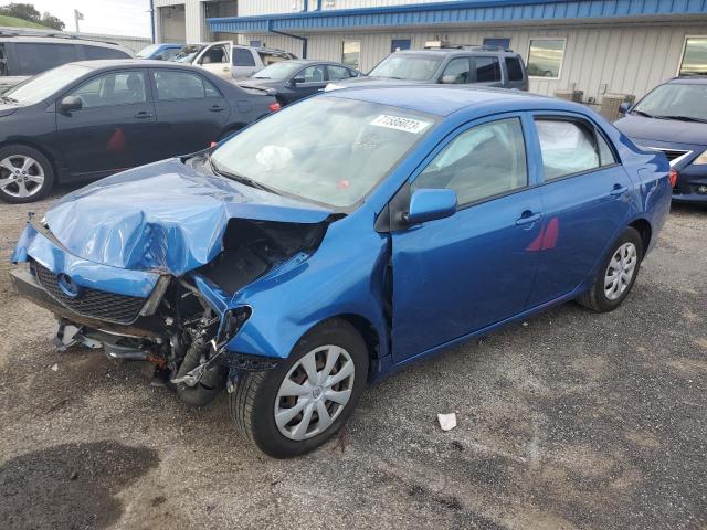 TOYOTA COROLLA BA 2009 jtdbl40e39j054676