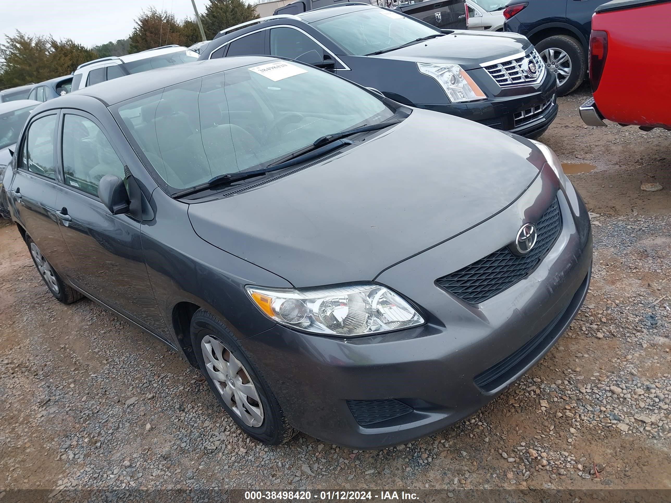 TOYOTA COROLLA 2009 jtdbl40e499041856