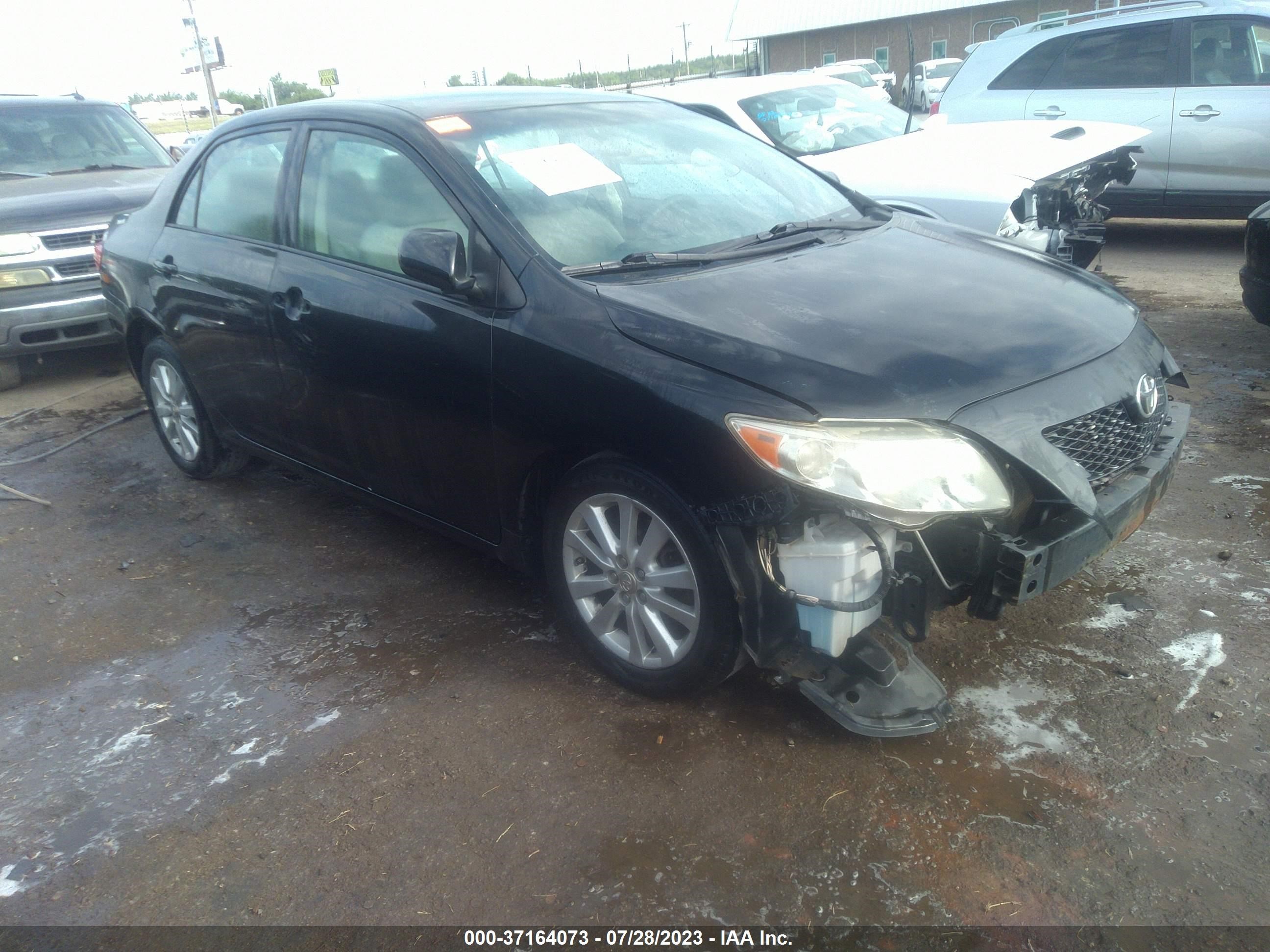 TOYOTA COROLLA 2009 jtdbl40e499070029