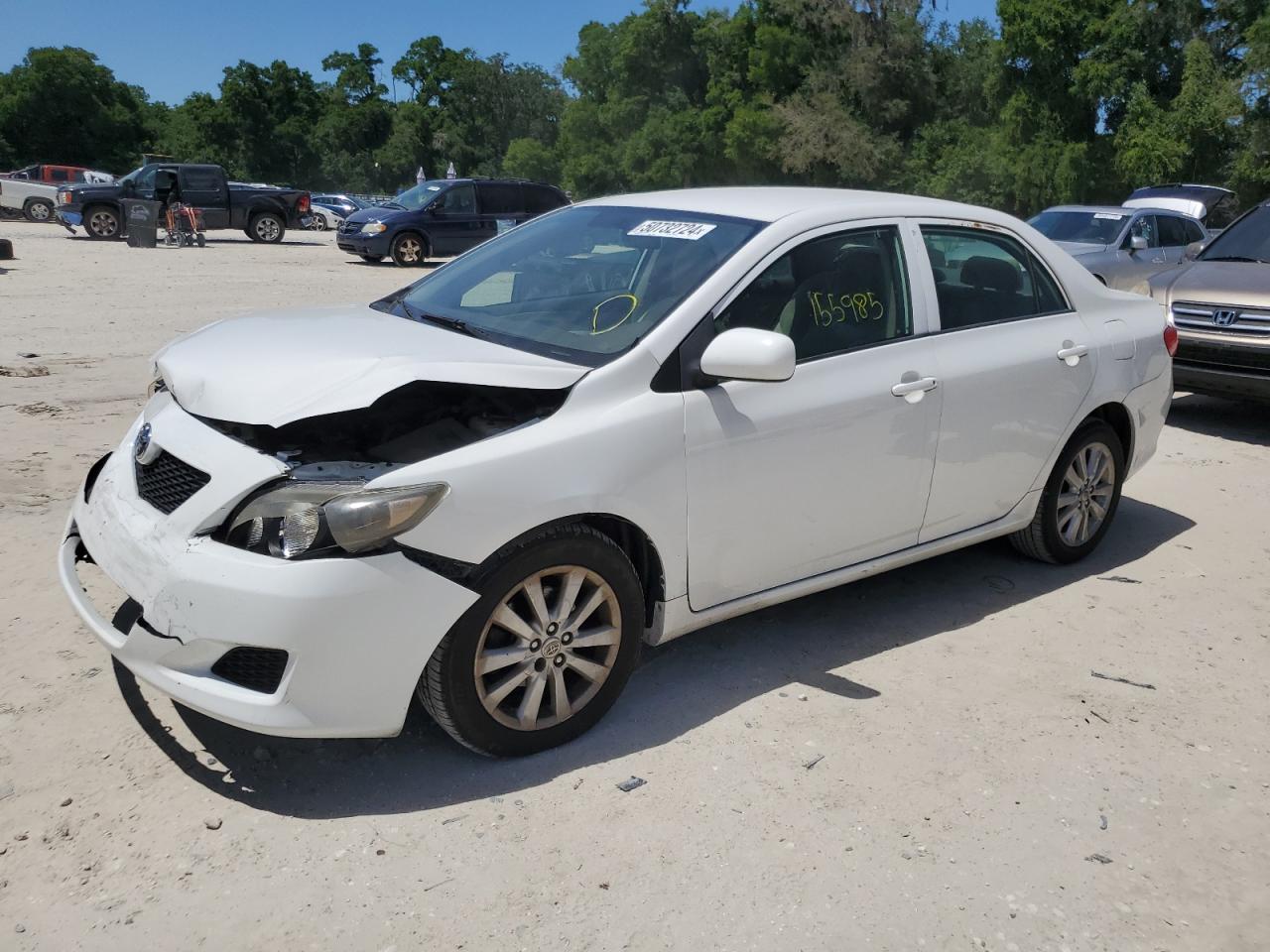 TOYOTA COROLLA 2009 jtdbl40e49j037711