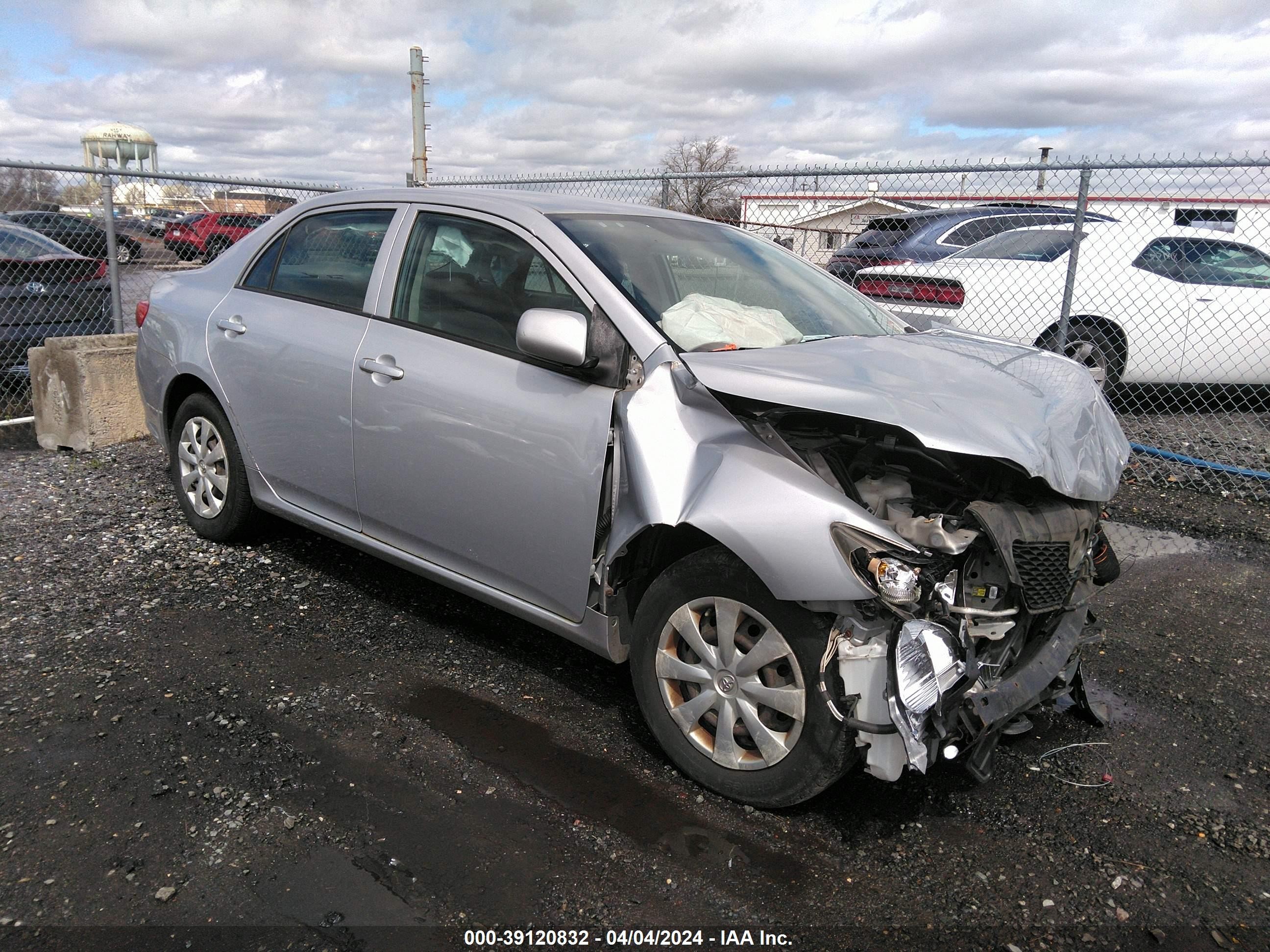 TOYOTA COROLLA 2009 jtdbl40e599033751