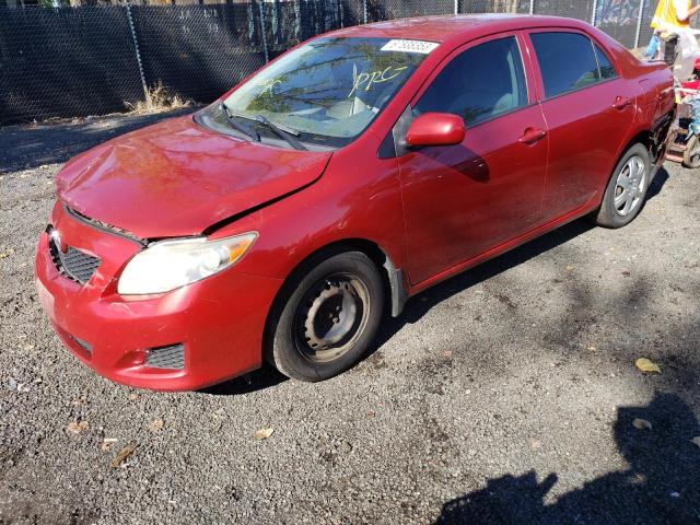 TOYOTA COROLLA BA 2009 jtdbl40e599066622