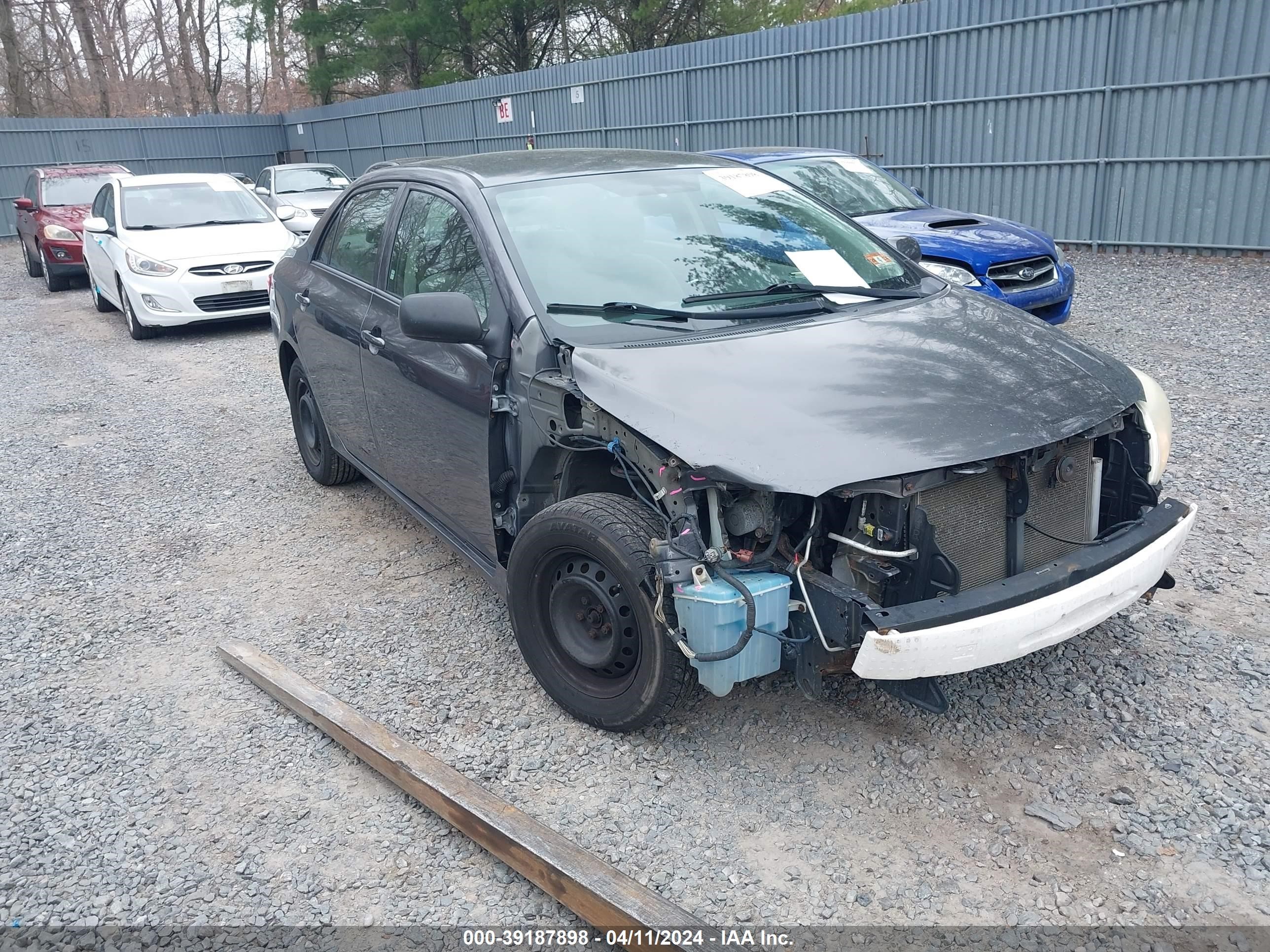 TOYOTA COROLLA 2009 jtdbl40e599093299