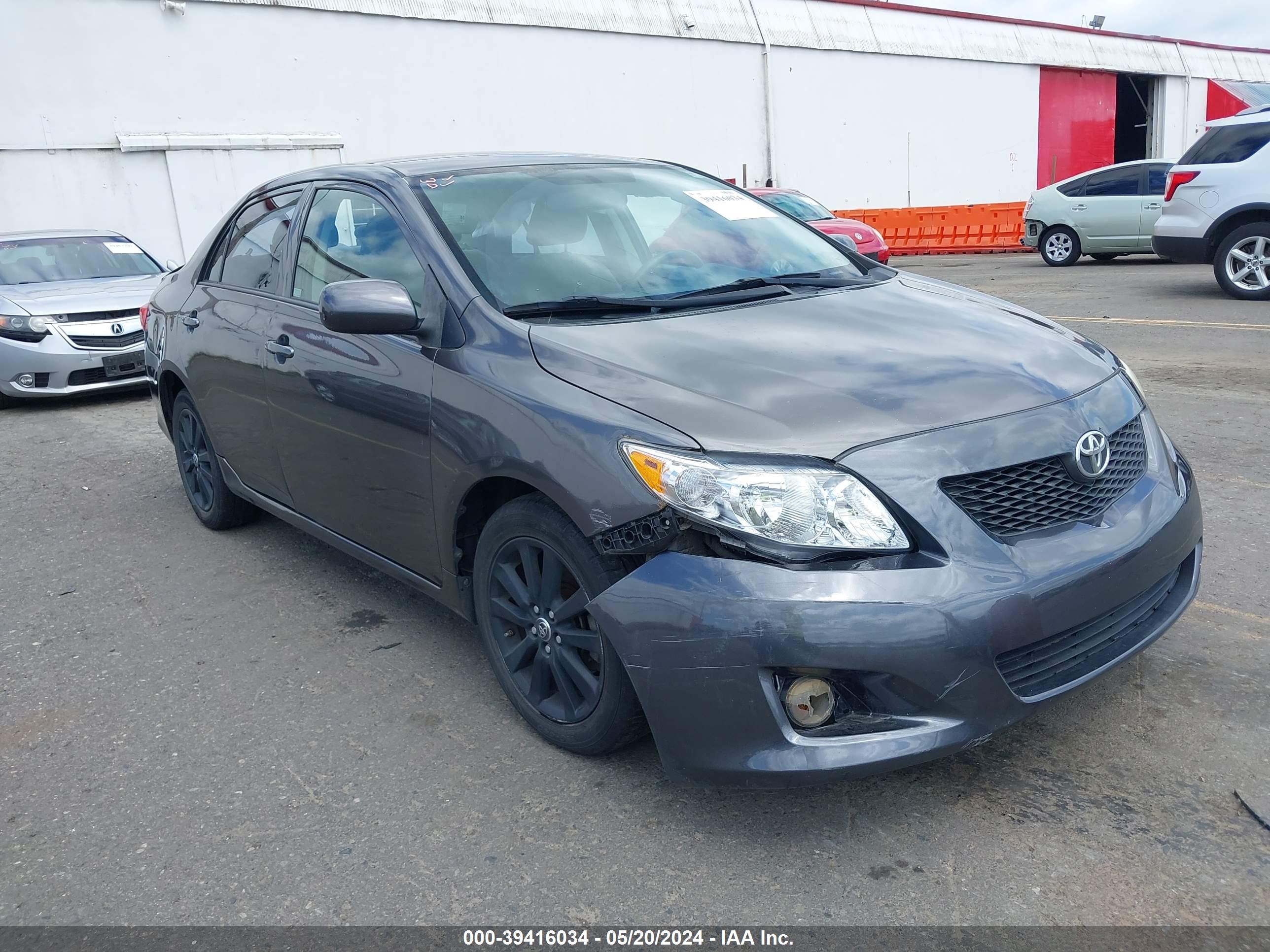 TOYOTA COROLLA 2009 jtdbl40e59j017807