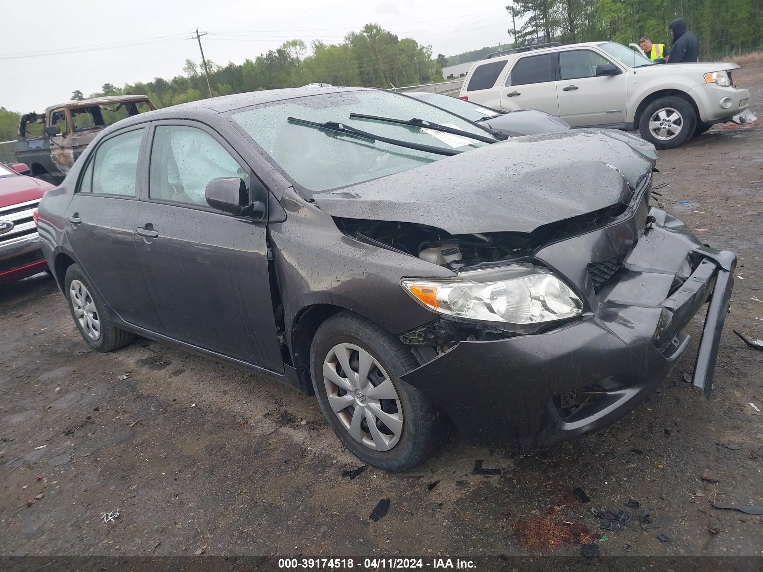 TOYOTA COROLLA 2009 jtdbl40e59j026040