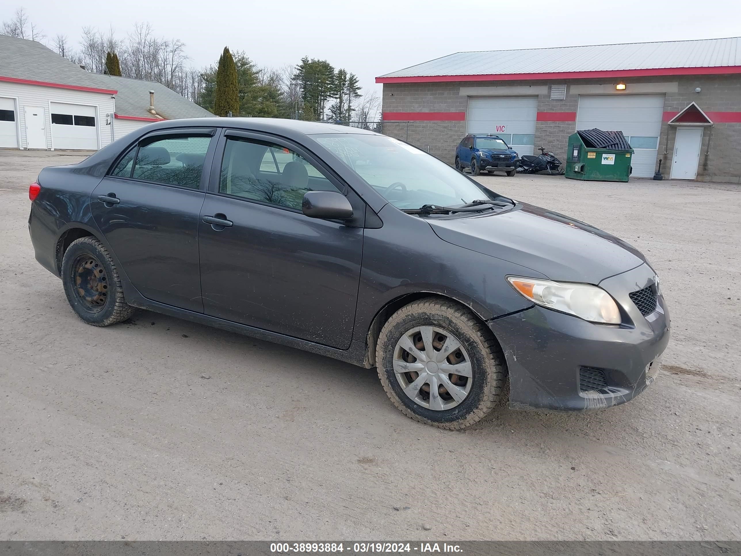 TOYOTA COROLLA 2009 jtdbl40e59j027799