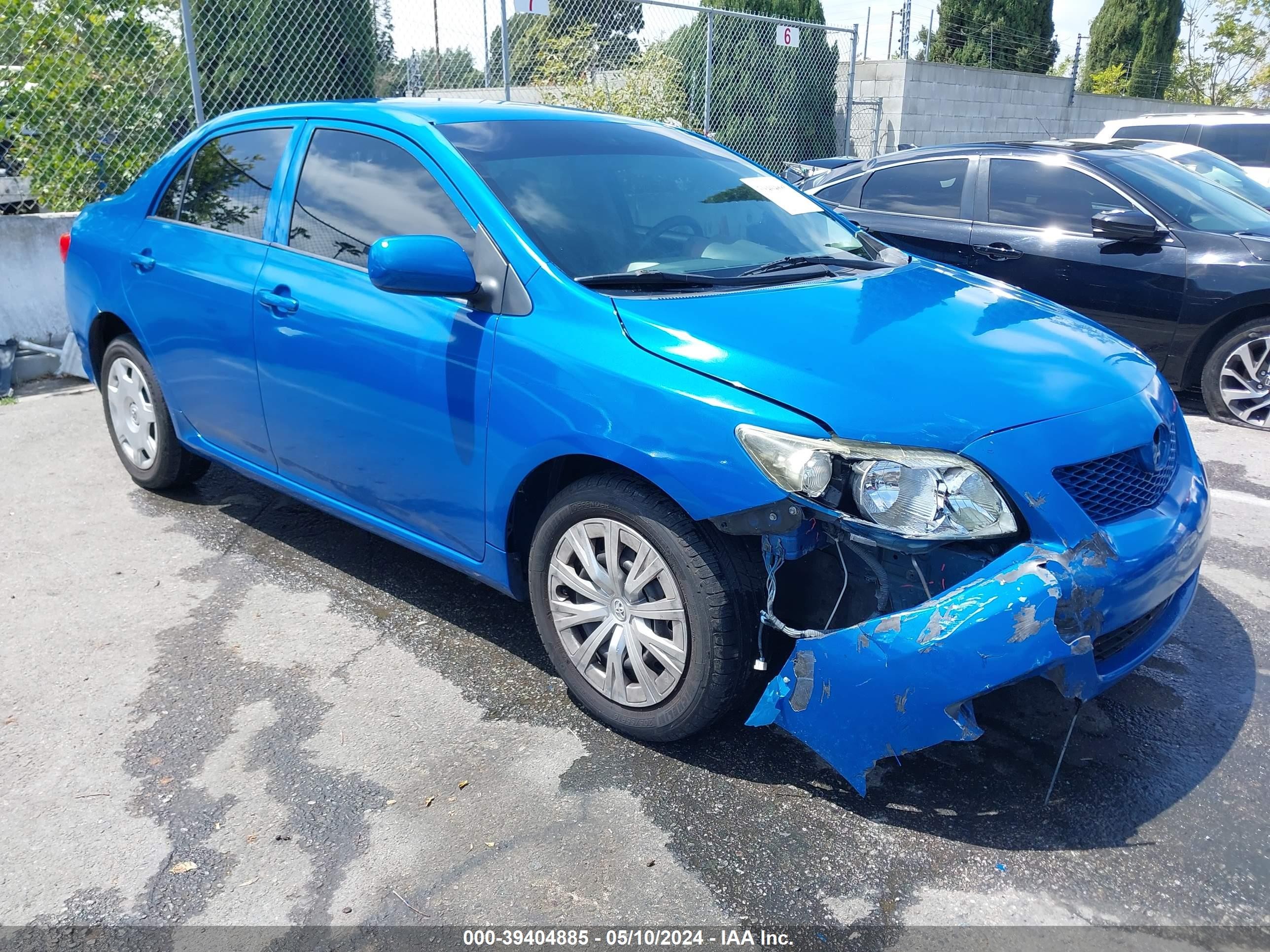 TOYOTA COROLLA 2009 jtdbl40e59j030282