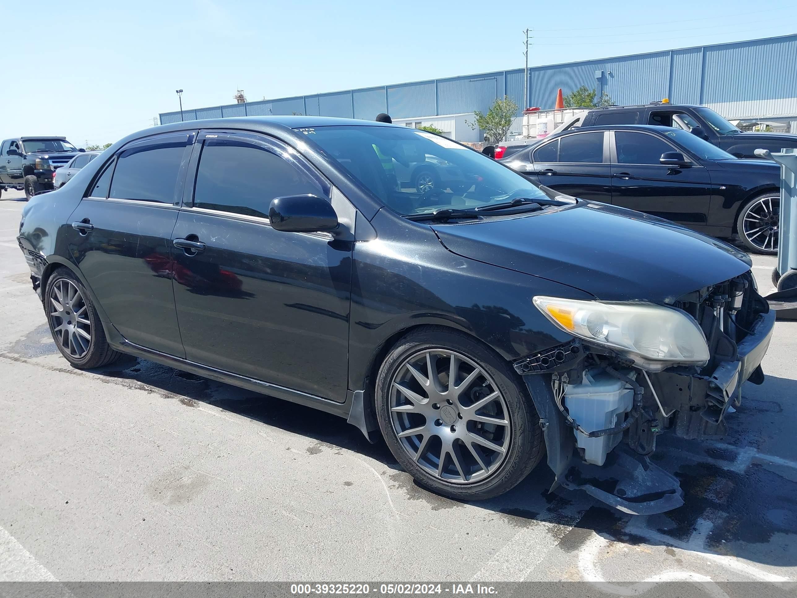 TOYOTA COROLLA 2009 jtdbl40e59j031383