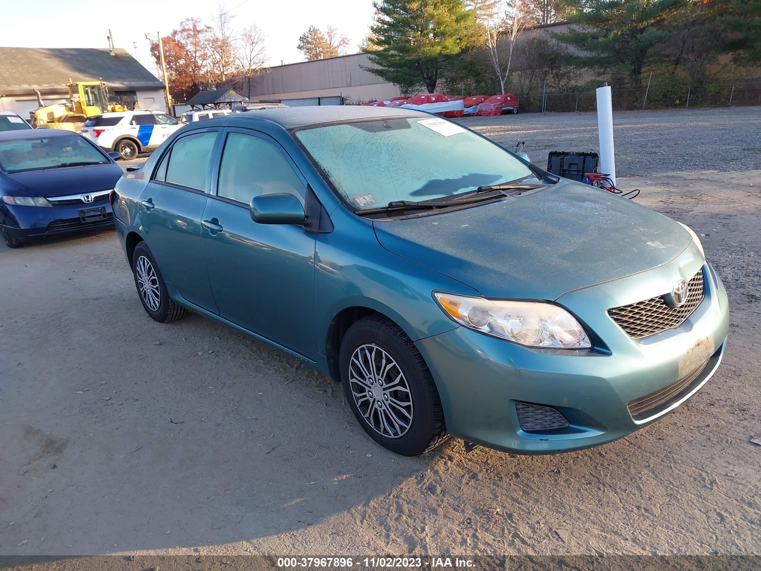 TOYOTA COROLLA 2009 jtdbl40e59j044912