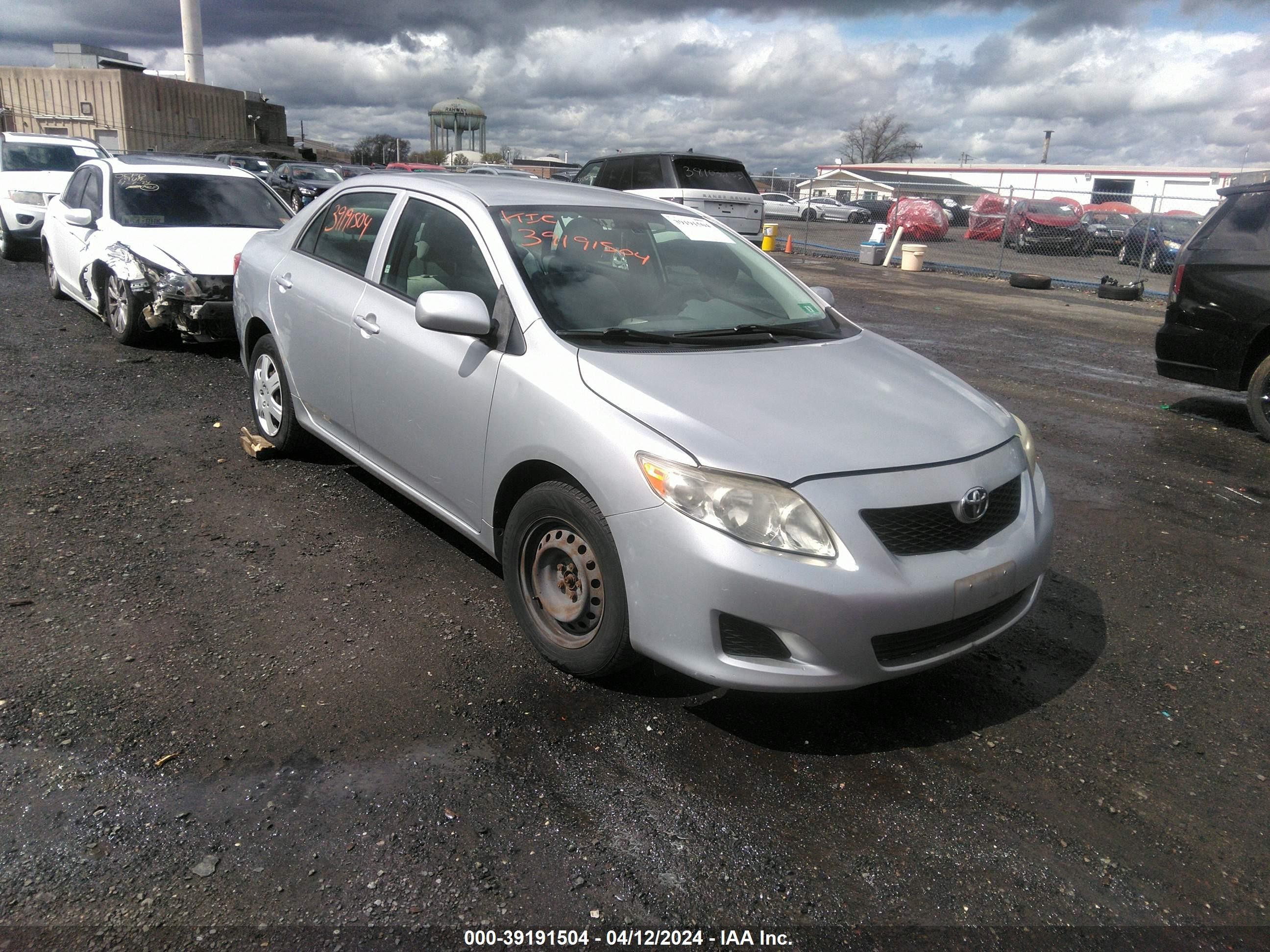 TOYOTA COROLLA 2009 jtdbl40e59j051021