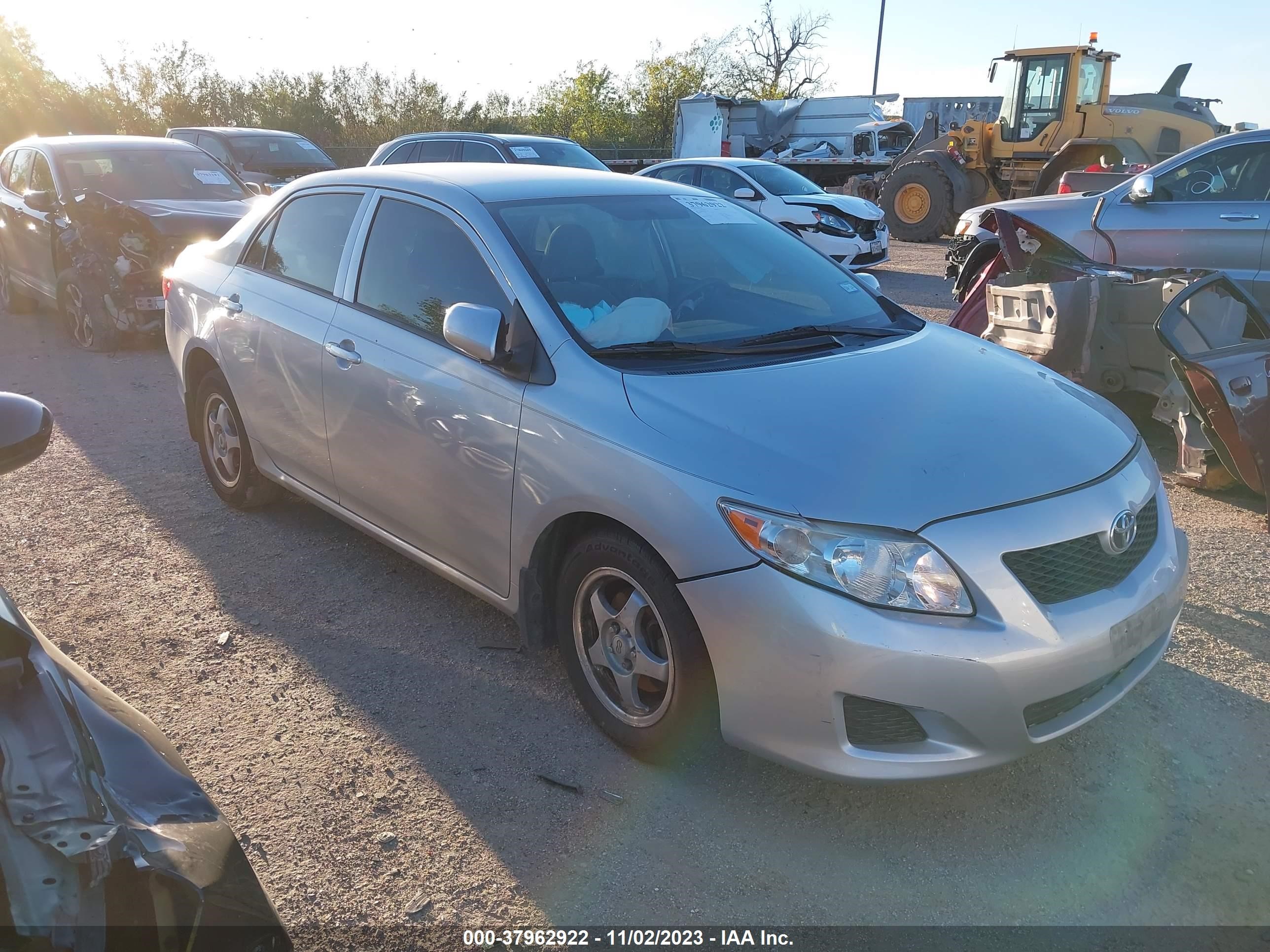 TOYOTA COROLLA 2009 jtdbl40e699033158