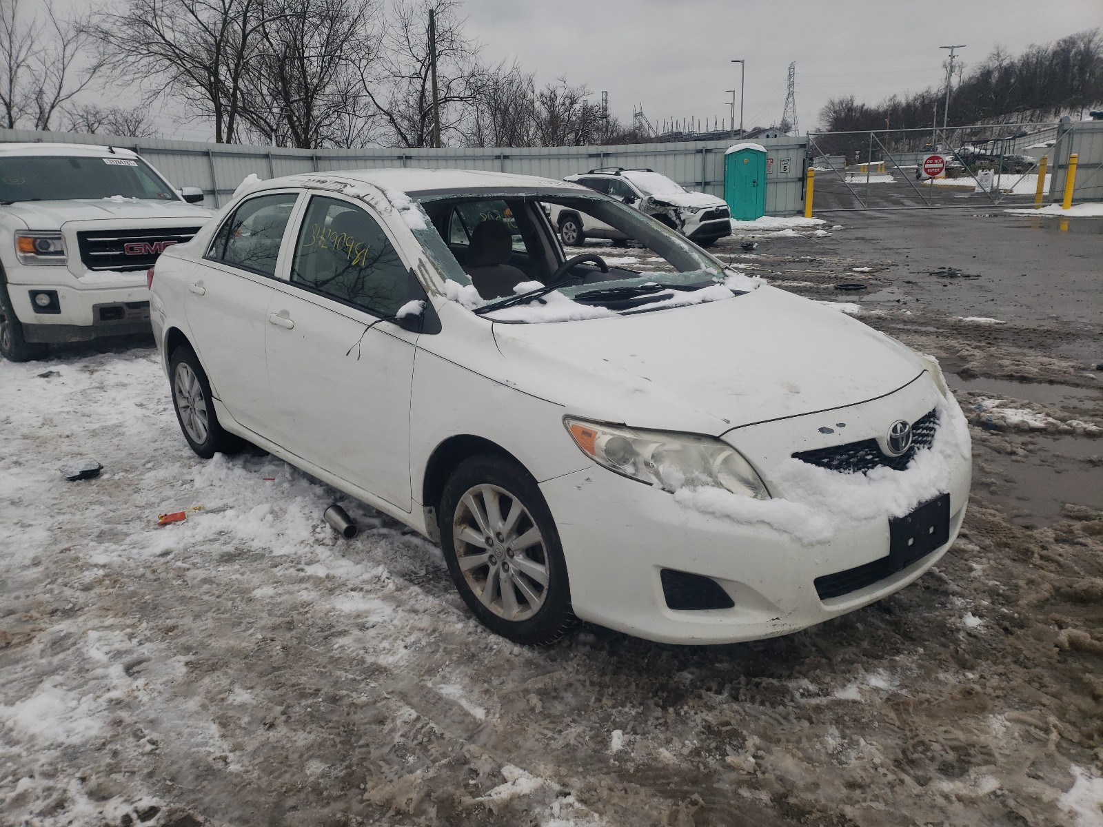 TOYOTA COROLLA BA 2009 jtdbl40e699044774