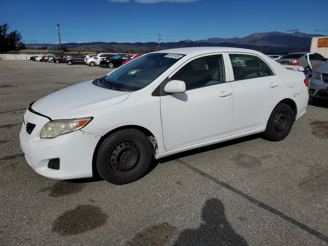 TOYOTA COROLLA 2009 jtdbl40e699078049