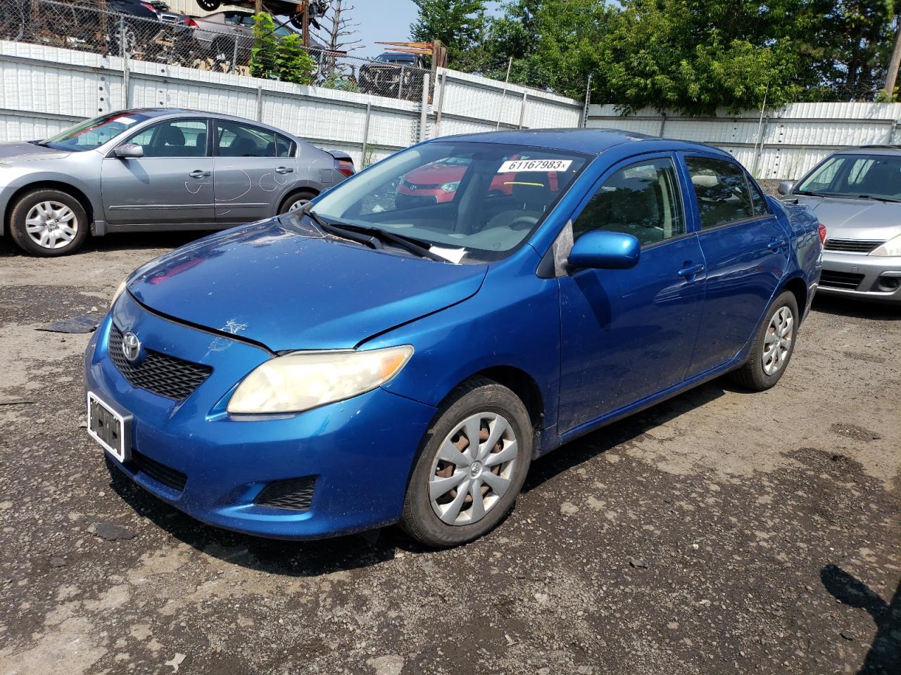 TOYOTA COROLLA 2009 jtdbl40e699083378