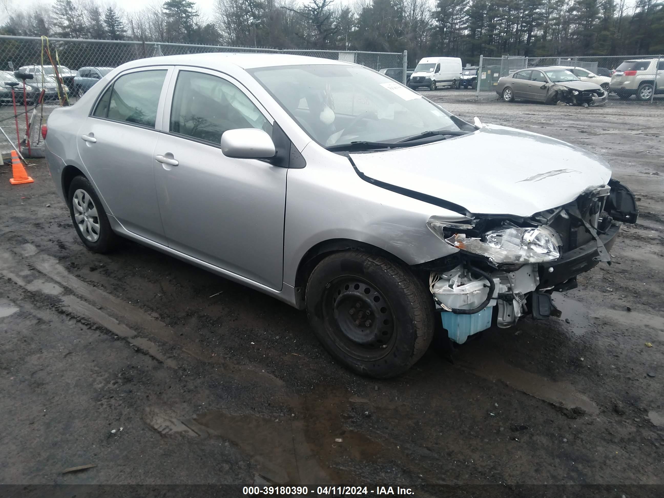 TOYOTA COROLLA 2009 jtdbl40e699084725