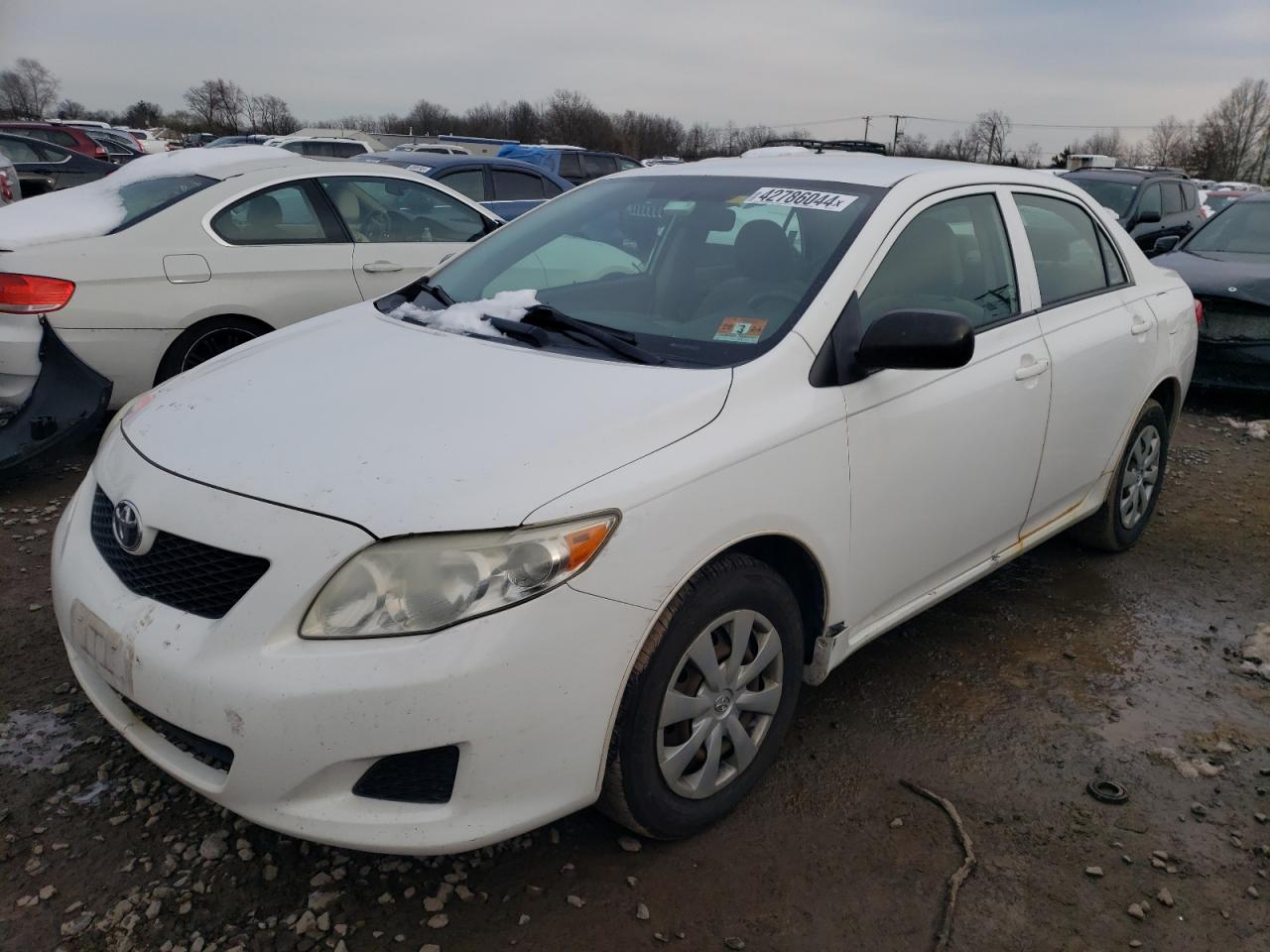 TOYOTA COROLLA 2009 jtdbl40e699087169