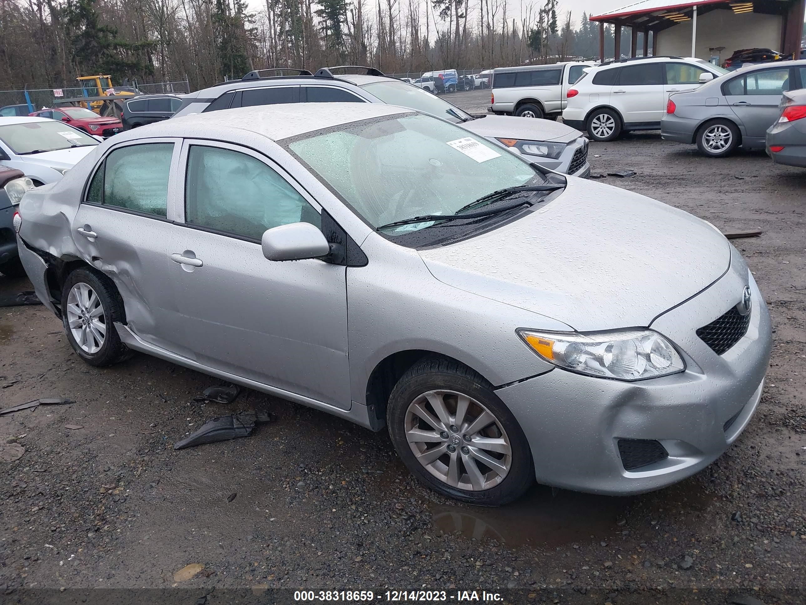 TOYOTA COROLLA 2009 jtdbl40e69j039508