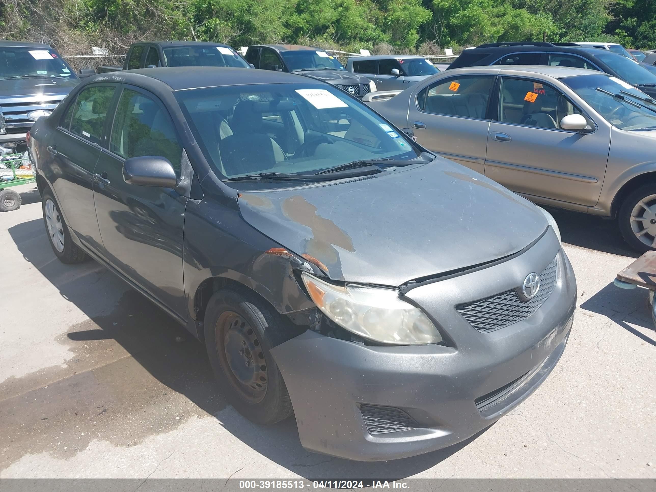 TOYOTA COROLLA 2009 jtdbl40e799040300