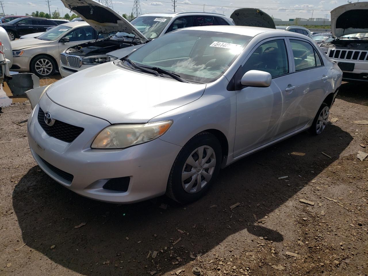 TOYOTA COROLLA 2009 jtdbl40e799055976