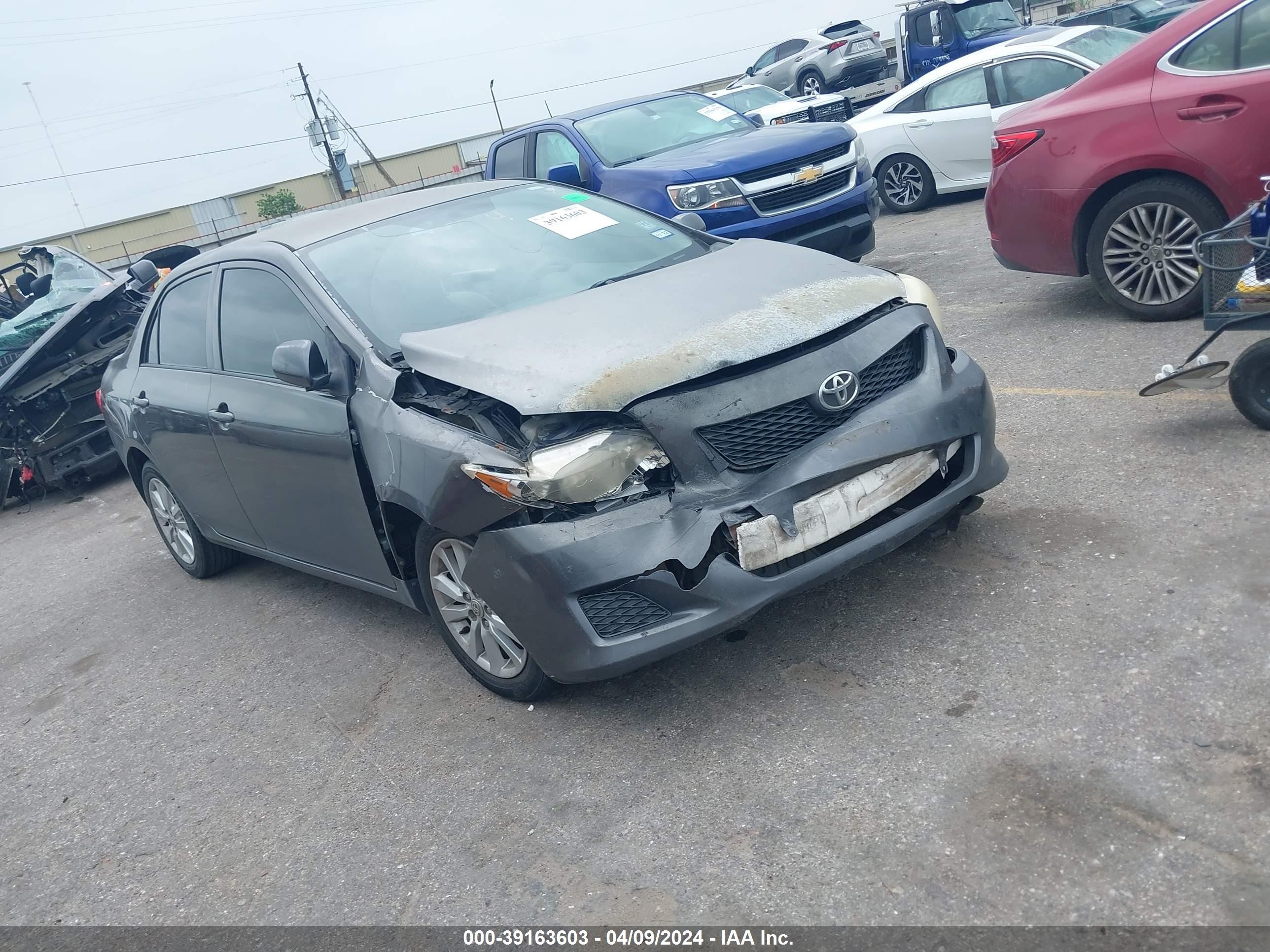 TOYOTA COROLLA 2009 jtdbl40e79j002287