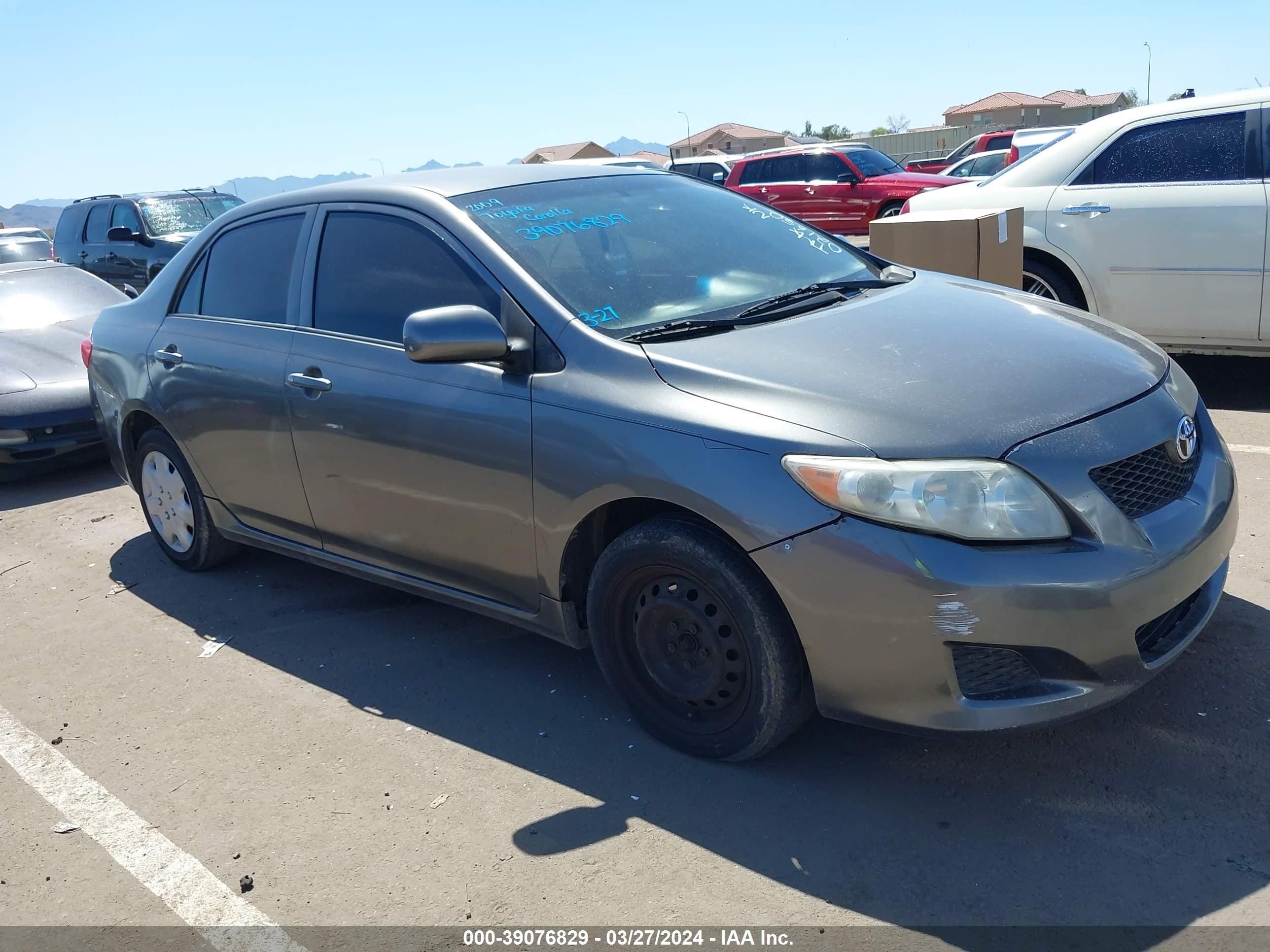 TOYOTA COROLLA 2009 jtdbl40e79j021650