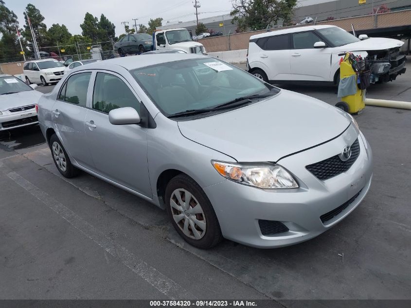 TOYOTA COROLLA 2009 jtdbl40e79j030946