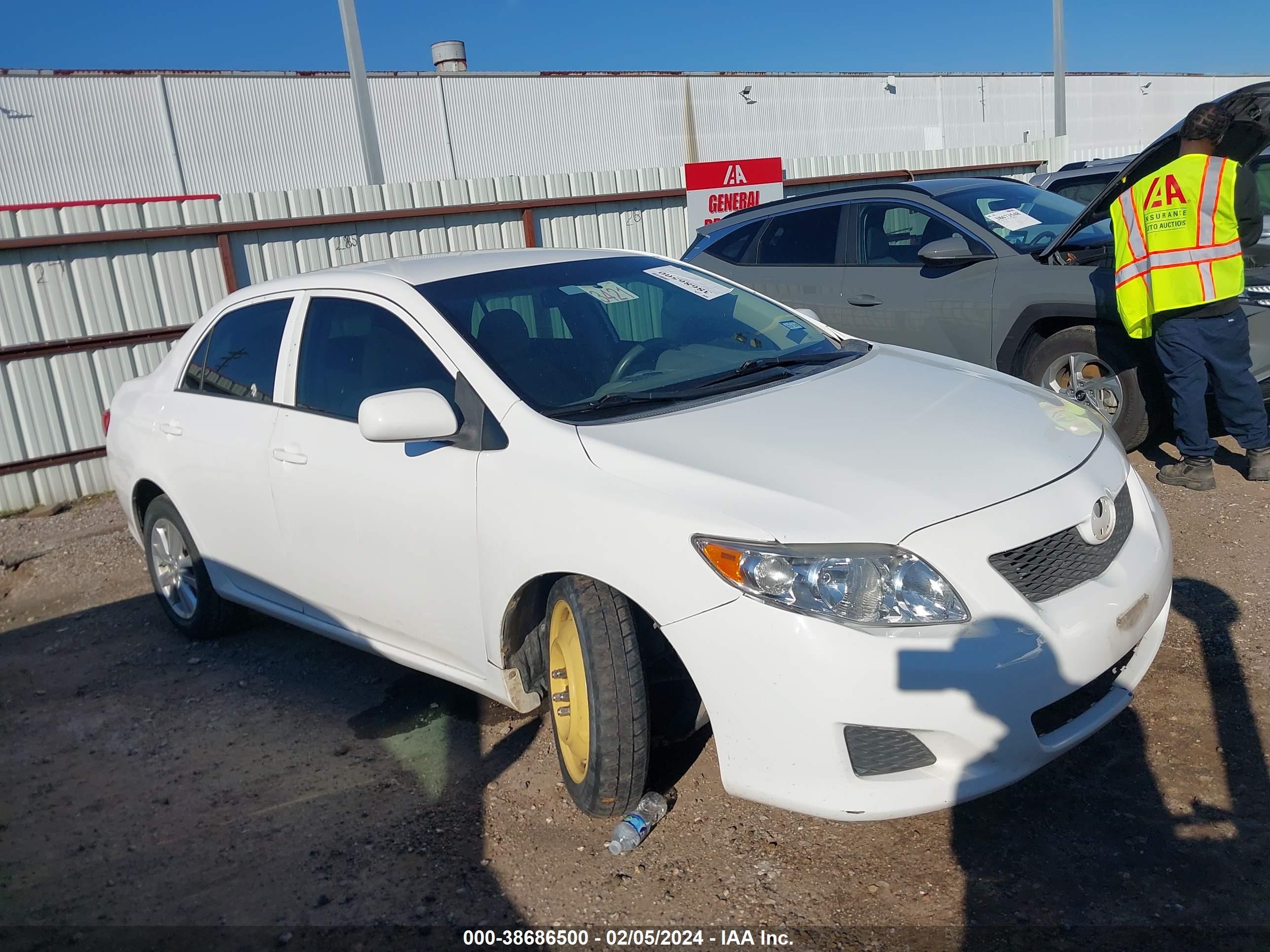 TOYOTA COROLLA 2009 jtdbl40e79j041297