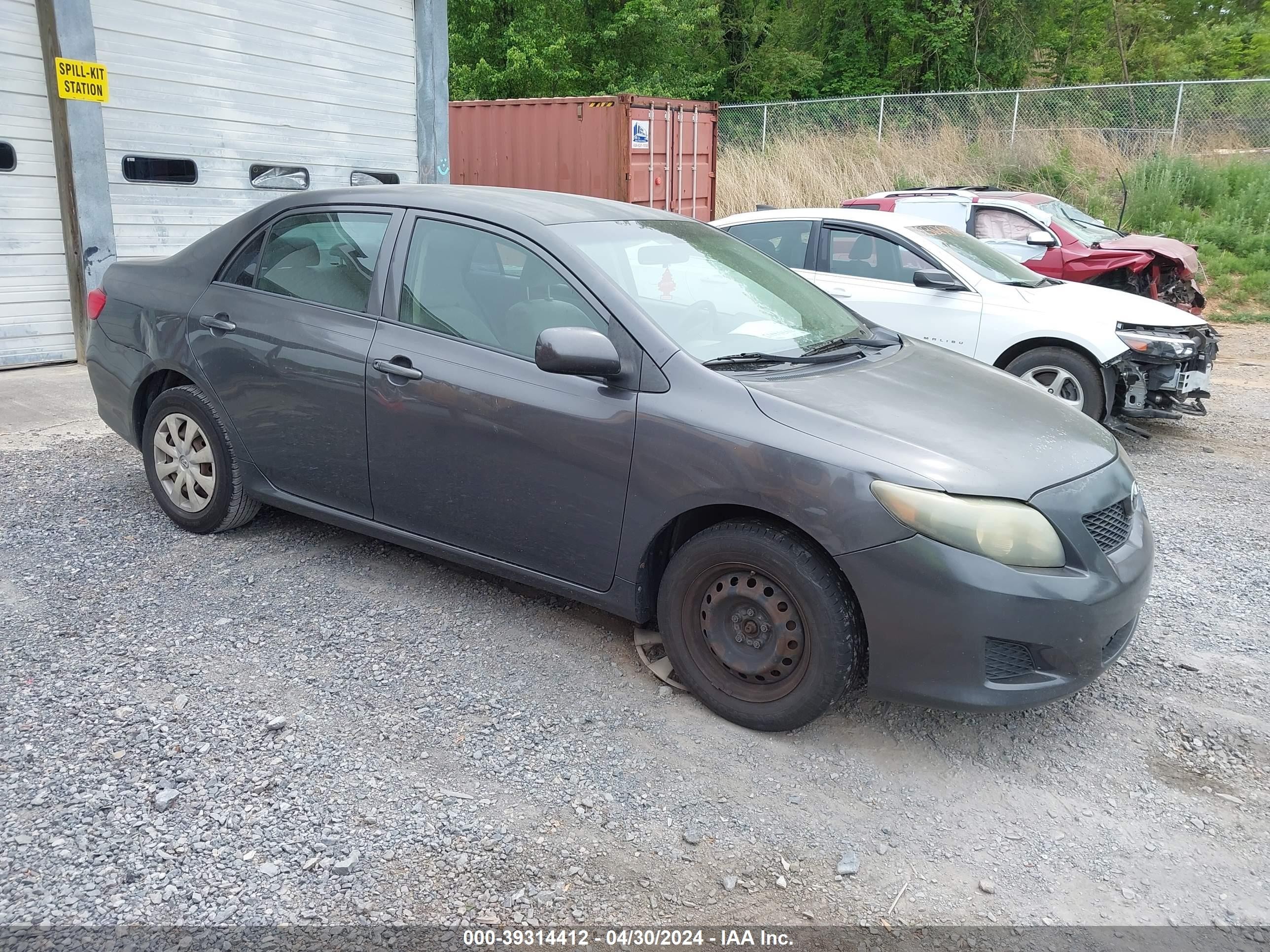 TOYOTA COROLLA 2009 jtdbl40e899020590