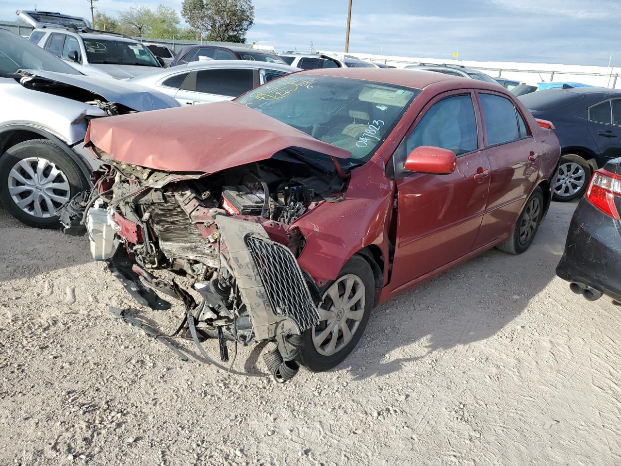 TOYOTA COROLLA 2009 jtdbl40e899047823