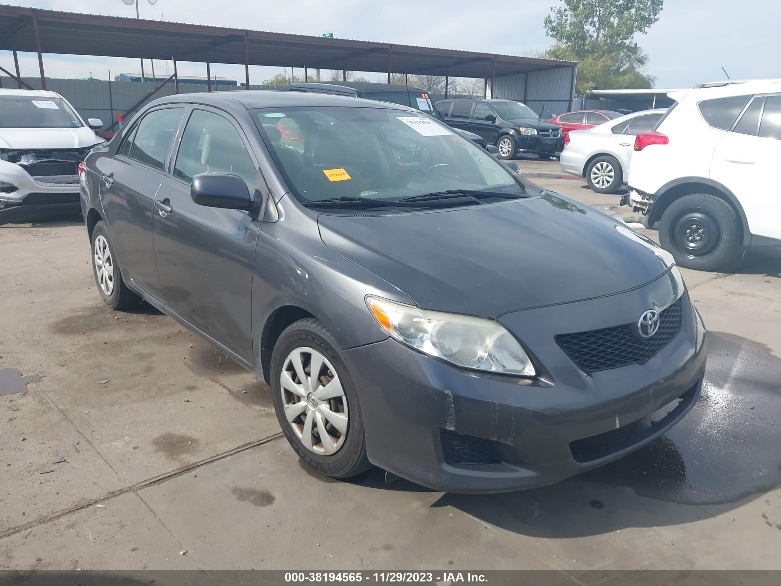 TOYOTA COROLLA 2009 jtdbl40e899052701