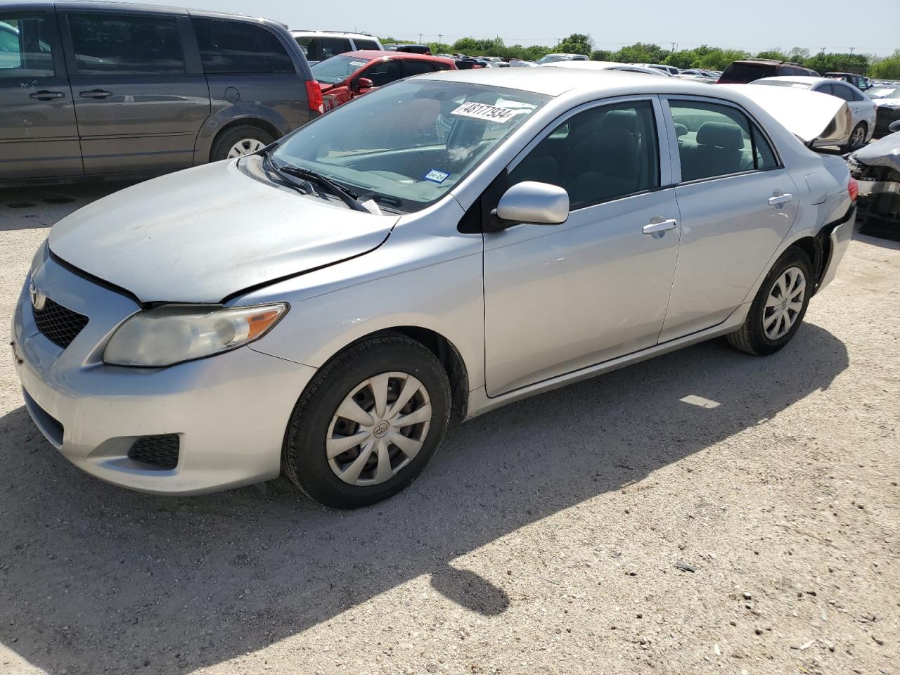 TOYOTA COROLLA 2009 jtdbl40e899068185