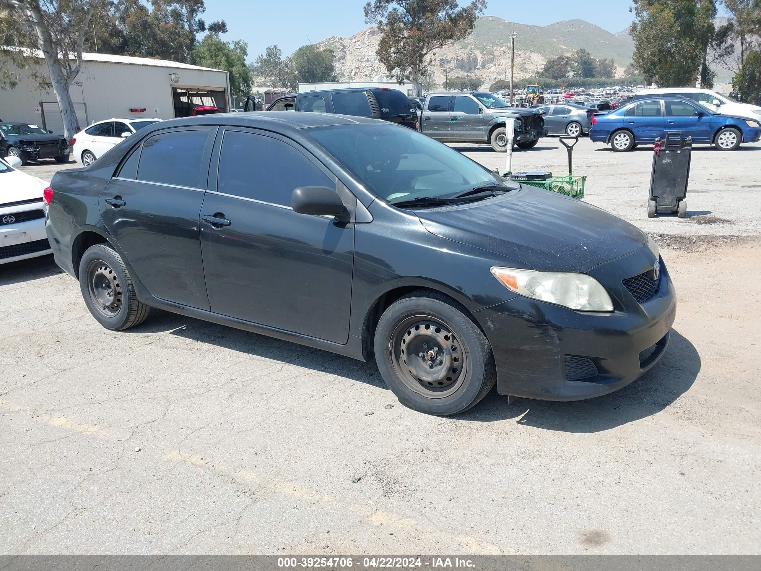 TOYOTA COROLLA 2009 jtdbl40e899069871