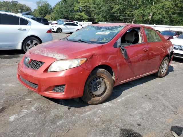 TOYOTA COROLLA BA 2009 jtdbl40e89j004372