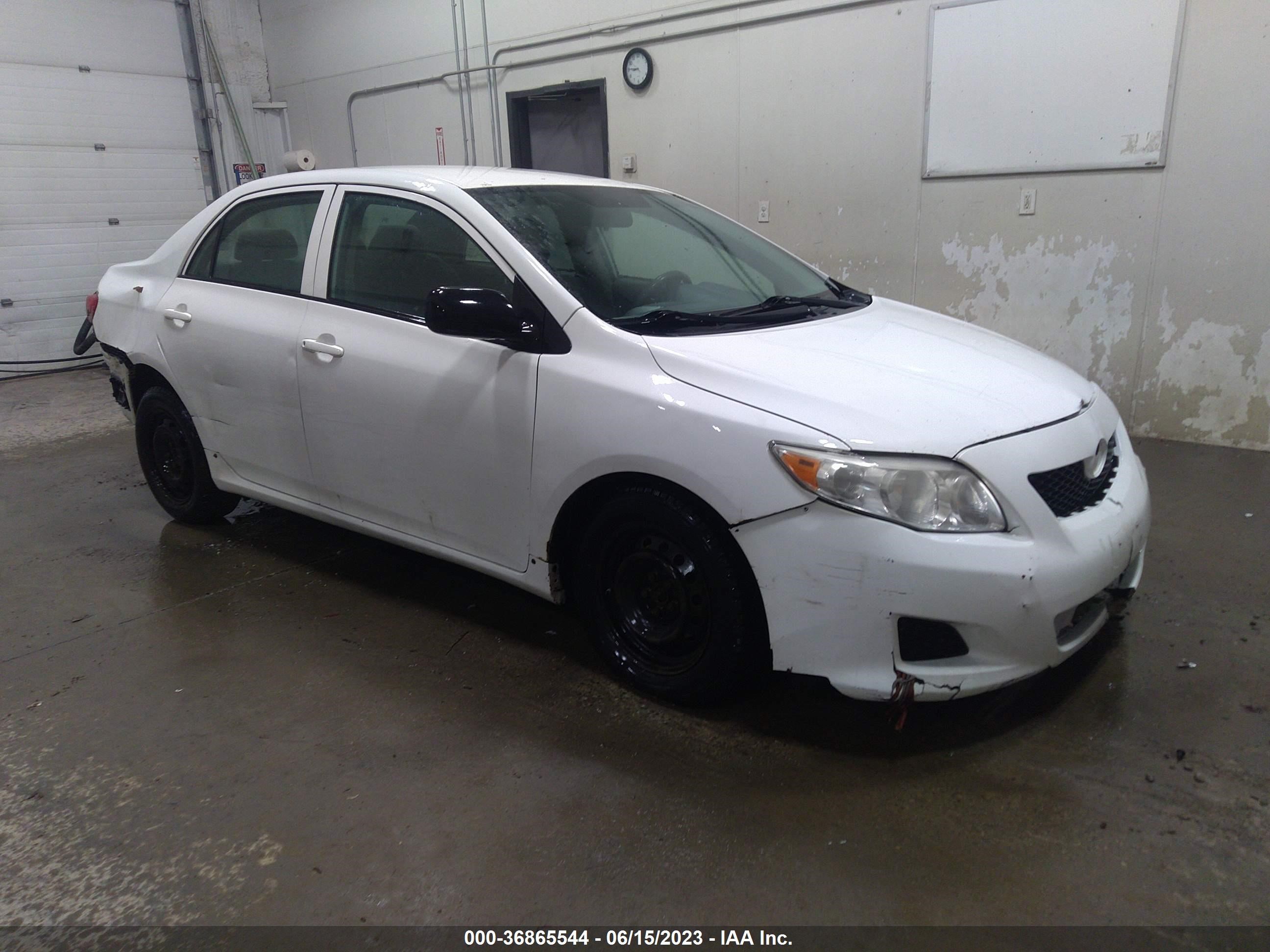 TOYOTA COROLLA 2009 jtdbl40e89j019986