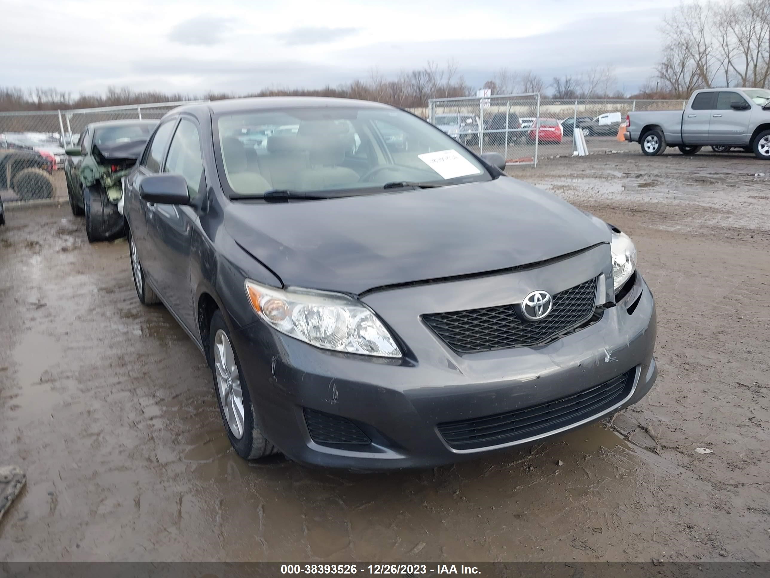 TOYOTA COROLLA 2009 jtdbl40e89j041891