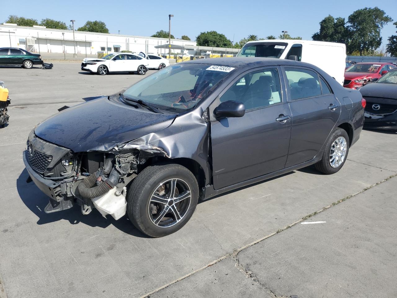 TOYOTA COROLLA 2009 jtdbl40e89j044869