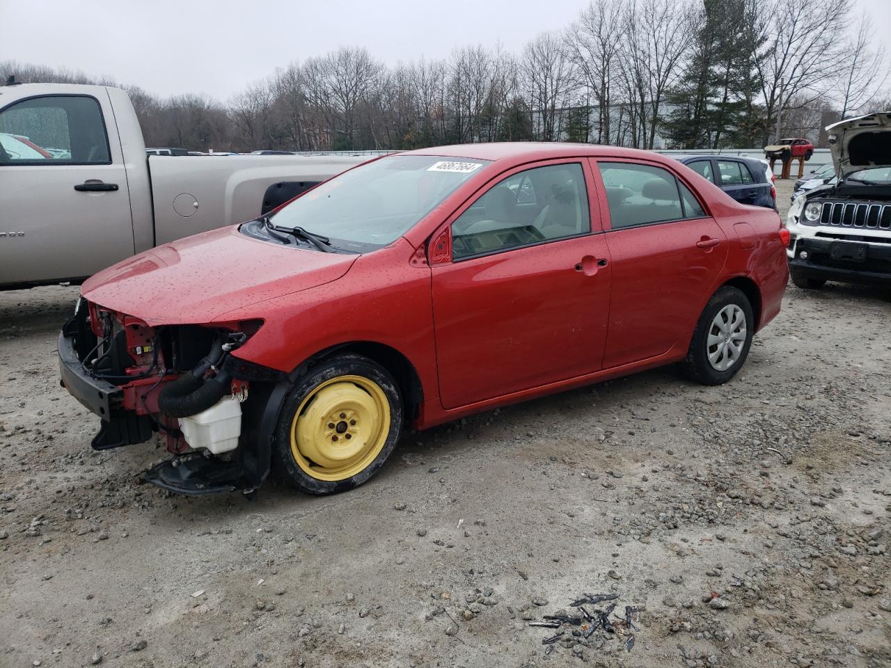 TOYOTA COROLLA 2009 jtdbl40e89j049151