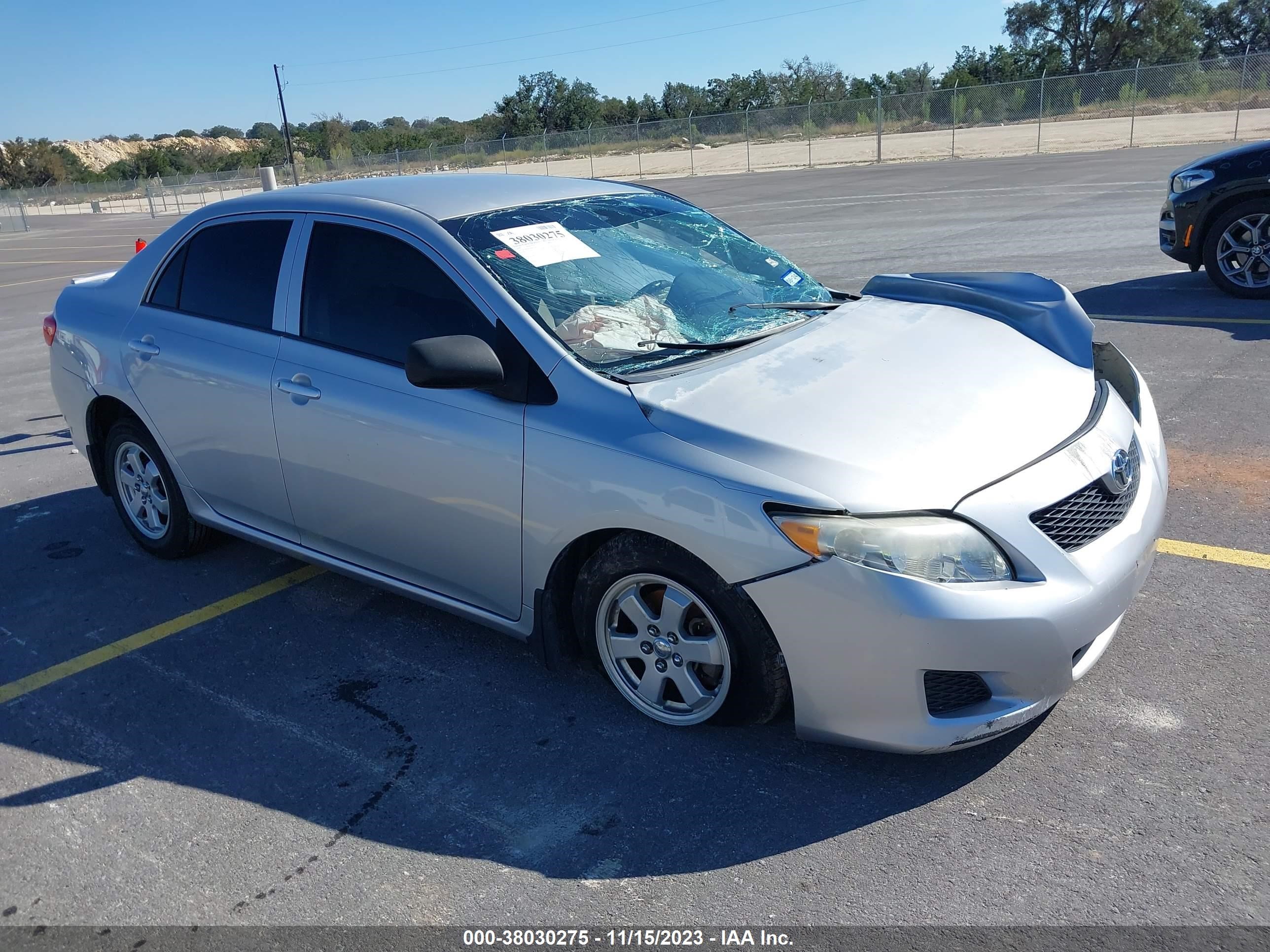 TOYOTA COROLLA 2009 jtdbl40e999017956