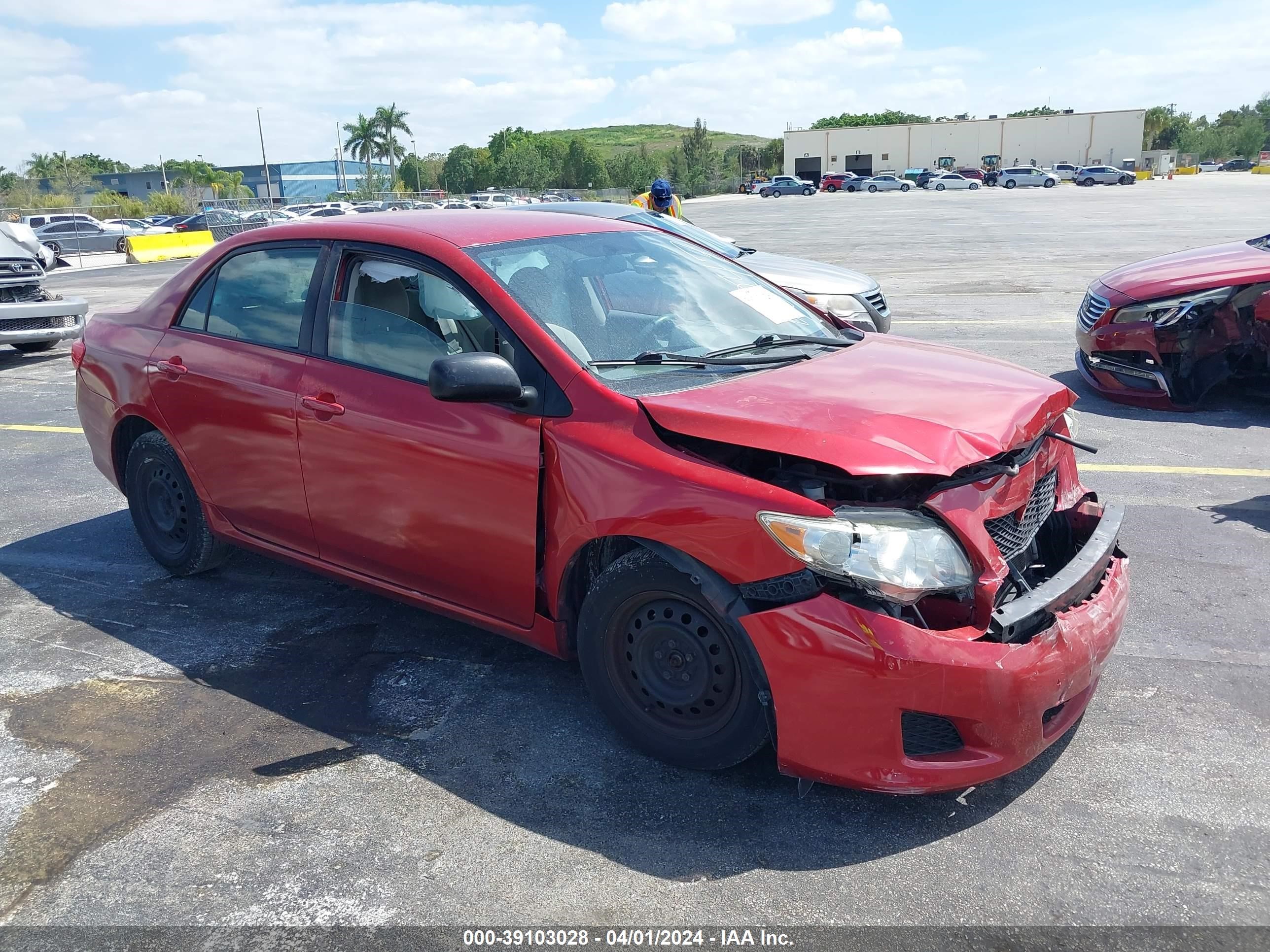 TOYOTA COROLLA 2009 jtdbl40e999025247