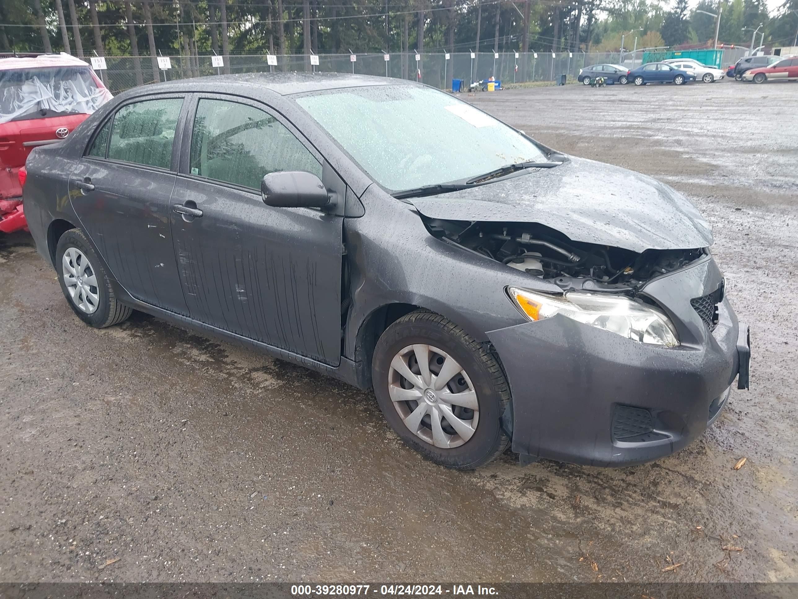 TOYOTA COROLLA 2009 jtdbl40e999035776